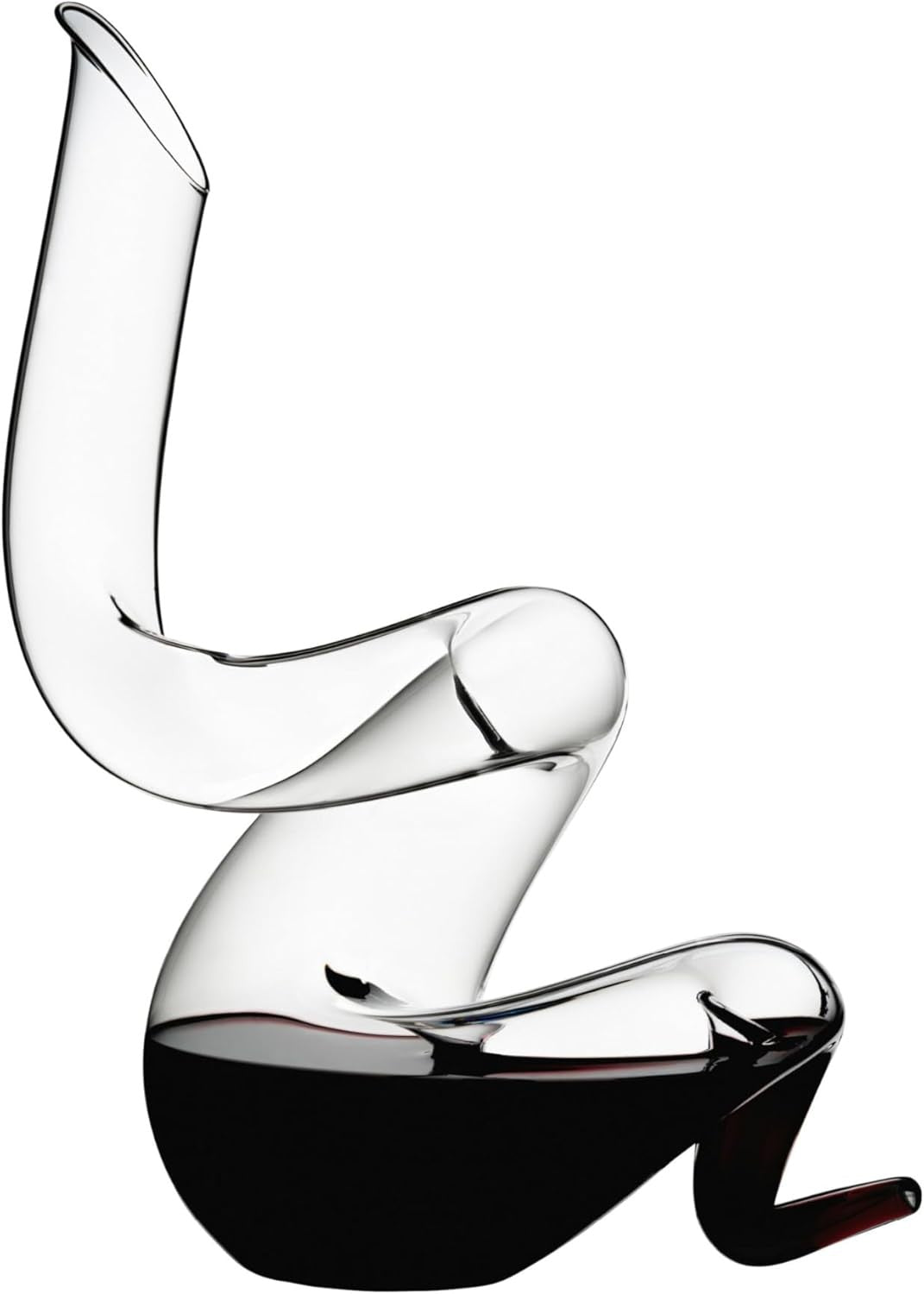 Luxury 1960ml Crystal Wine Decanter Boa Design Handmade Mouth-Blown Art Piece
