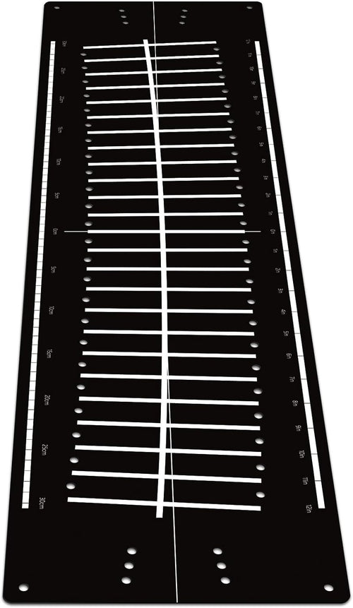 Indoor Golf Putting Mat Alignment Trainer 30x8.27in Practice Aid