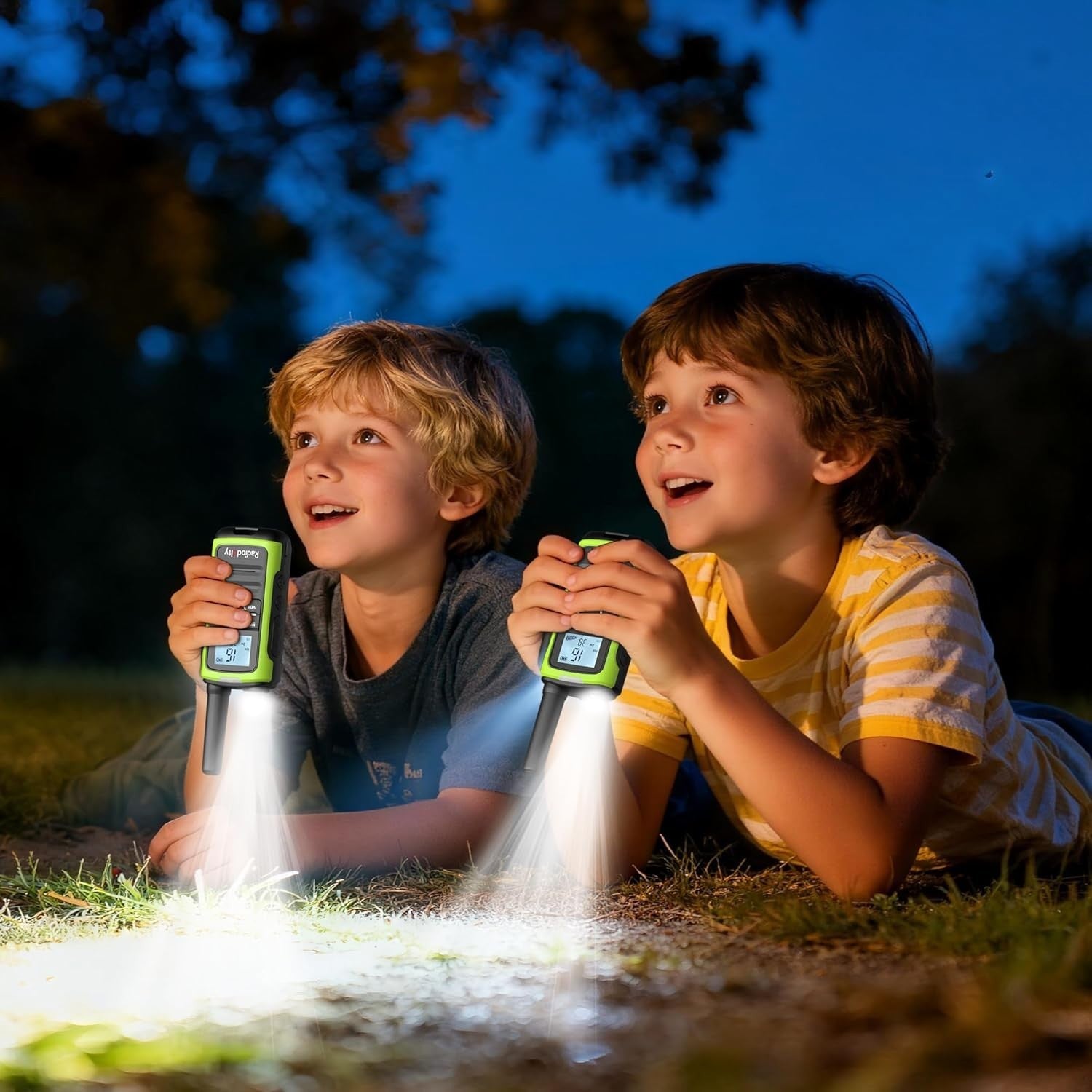 Kids Walkie Talkies Rechargeable 3 Pack PMR446 VOX Long Range USB-C