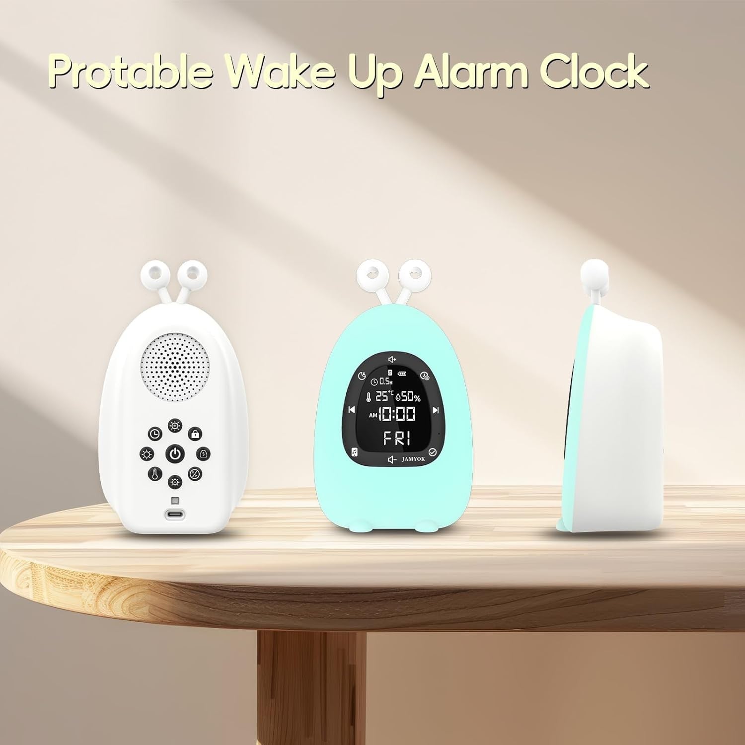Sunrise Alarm Clock Wake Up Light White Noise App Control Night Light