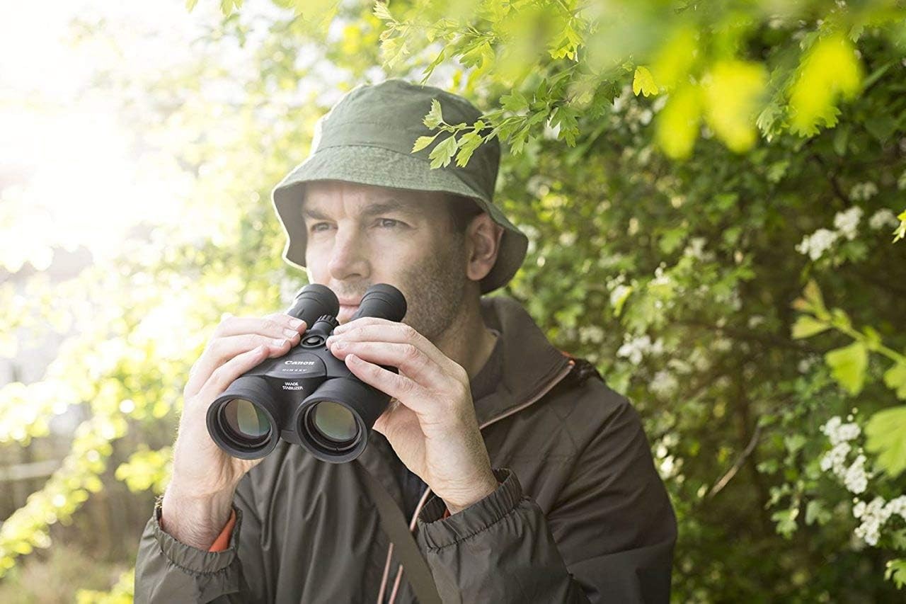 High Power 12x36 Image-Stabilised Travel Binoculars – Compact HD Optics