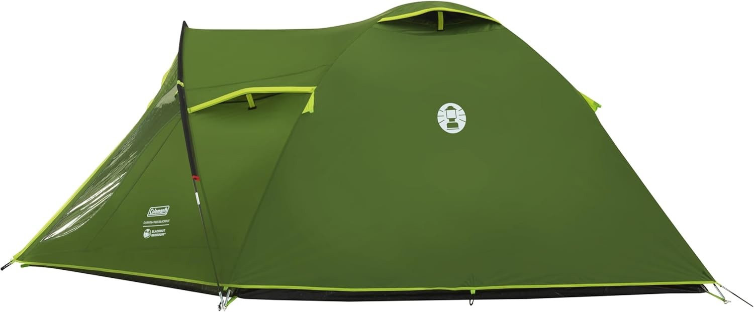 4 Person Dome Camping Tent 4500mm Darkened