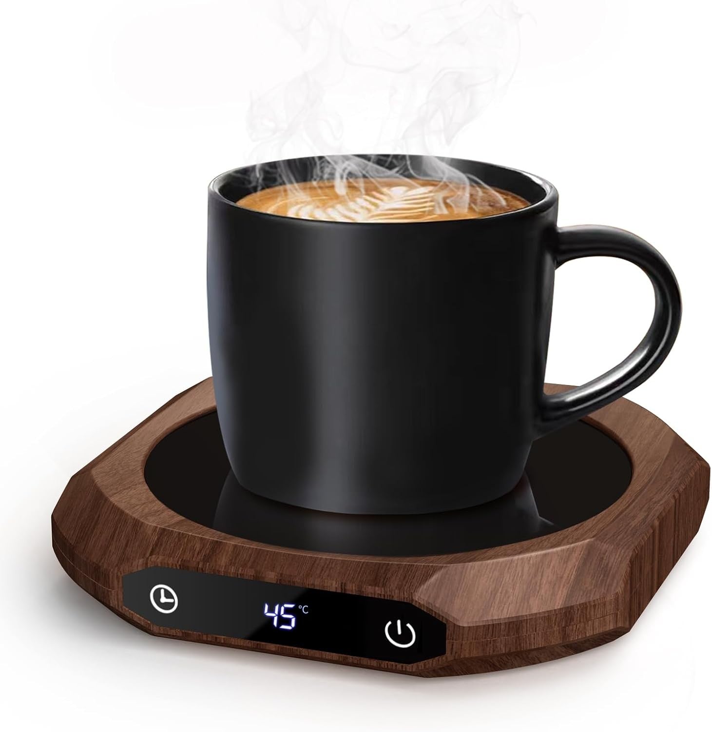 Coffee Mug Warmer 3 Temp 1-9H Timer Desk Cup Heater