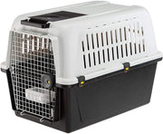 Medium-Large Dog Travel Kennel 81x55.5x59.5cm Lockable Plastic Crate