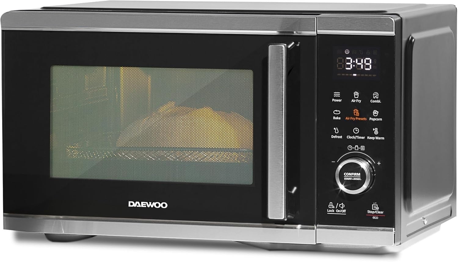 5-in-1 Air Fryer Microwave Oven 26L | Grill Bake Reheat Defrost 2400W Combo