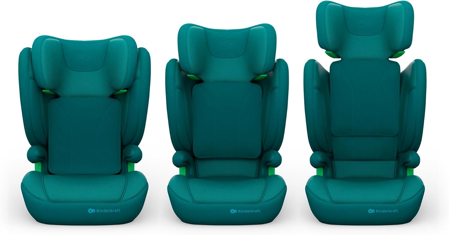 ISOFIX High Back Booster Car Seat 100–150cm Side Impact Protection