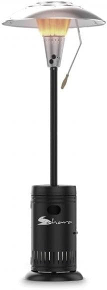Outdoor Gas Patio Heater 13kW 360° Heat Focus Tower | Durable Stainless Steel