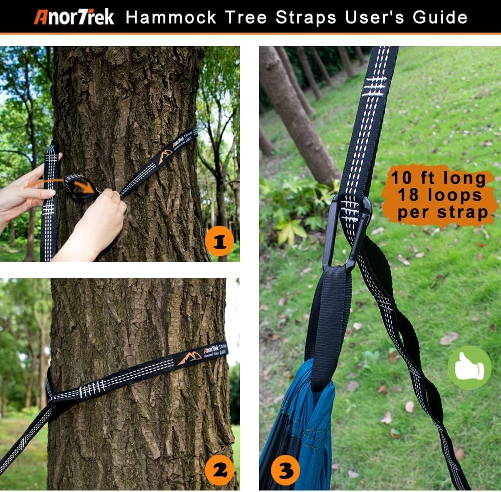 2-Person Camping Hammock Tent Green | 114x55in Bug Net + Rainfly + Tree Straps
