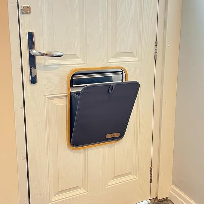 Letter Box Catcher for Front Door – Lockable, Draught Proof, Easy Zip Access