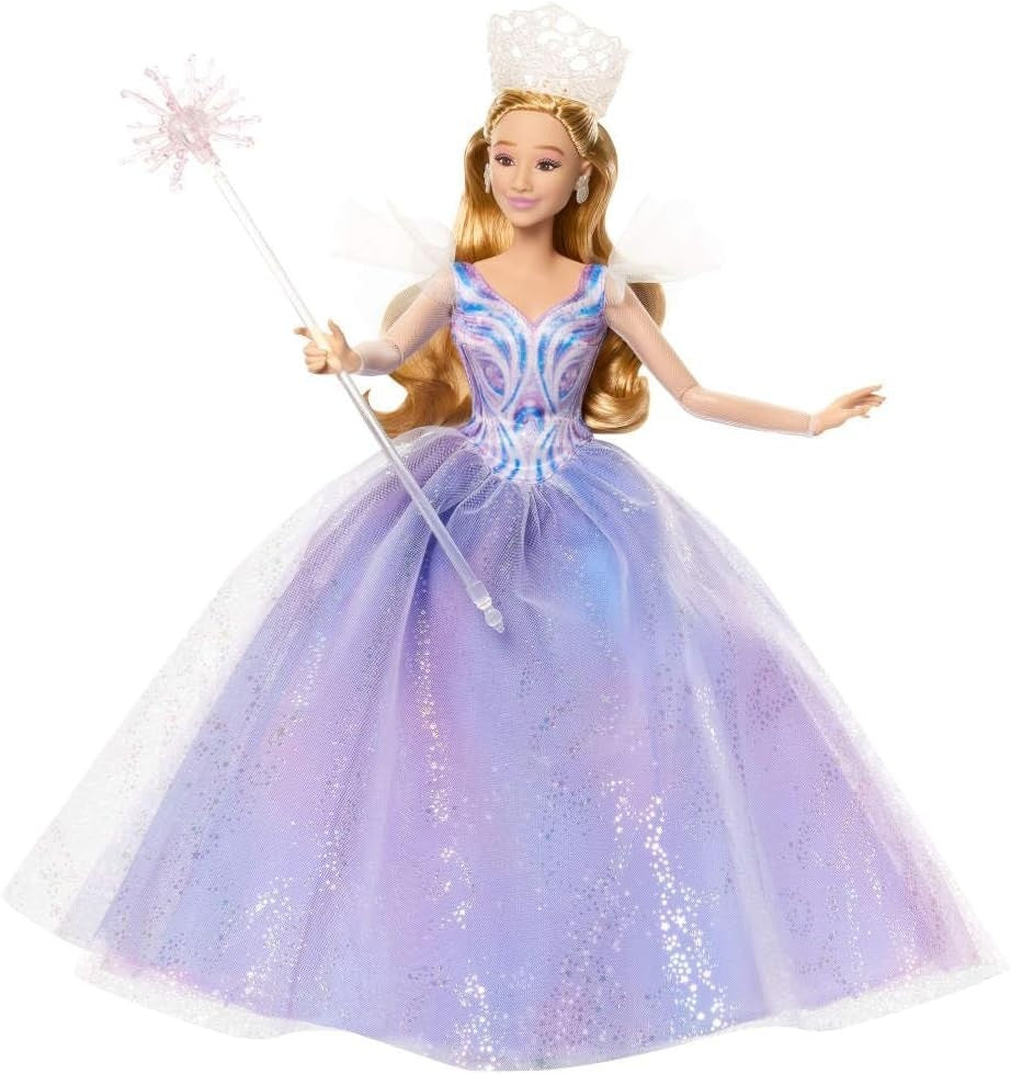 Deluxe Fairy Fashion Doll Removable Gown Wand Tiara Posable
