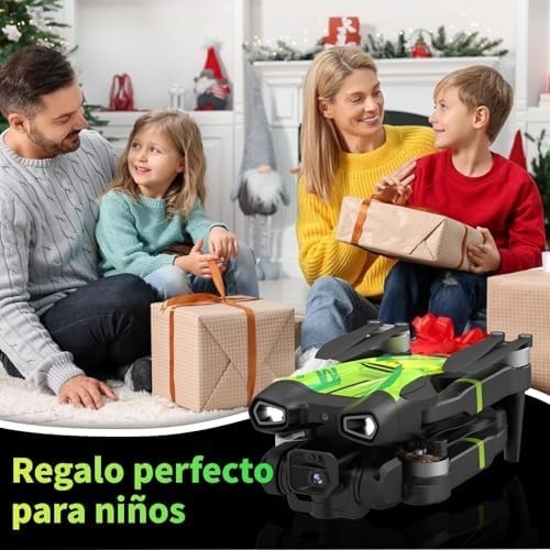 4K HD Foldable Drone w/ Brushless Motor 3 Speed Modes Optical Flow 3D Flip
