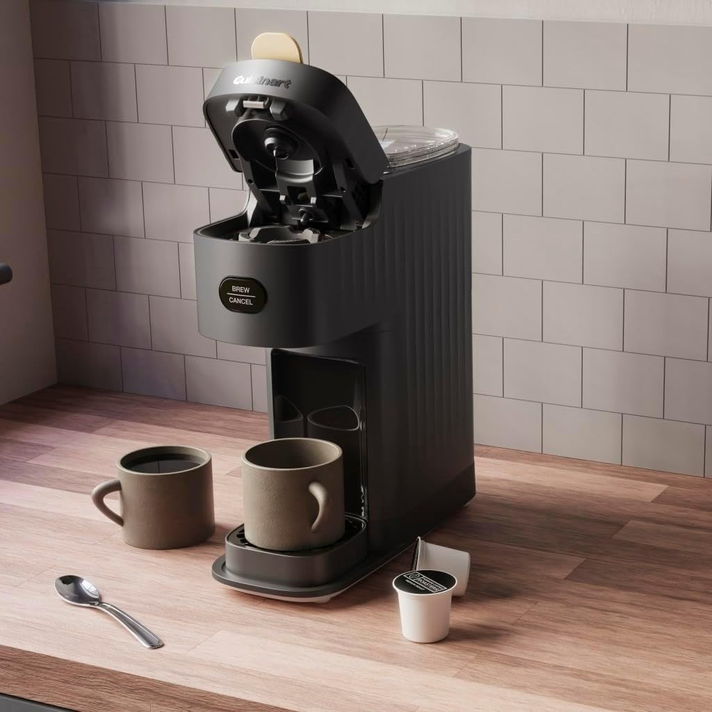 Single Serve Coffee Maker Pod Brewer Auto Shut Off Compact 6–12oz Machine