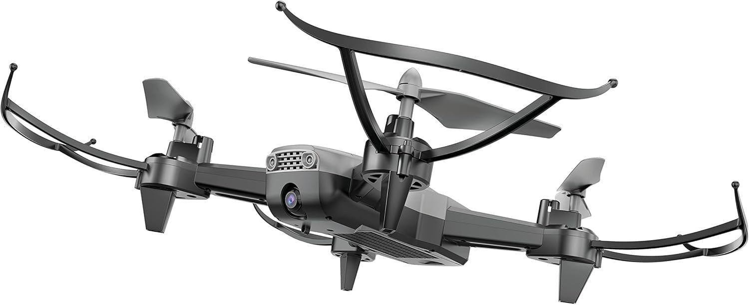FPV Drone with Wi-Fi, 360° Flips, Auto-Landing, Beginner-Friendly