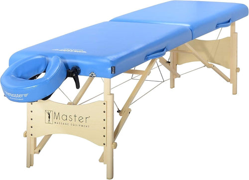 63cm Portable Massage Table Lightweight | Pro Spa Beauty Physio Bed Blue