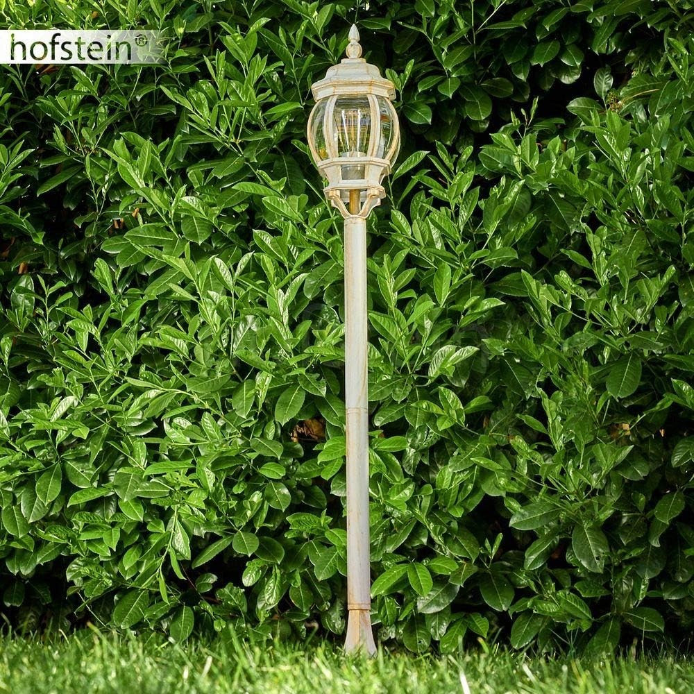 Outdoor Floor Lamp Lentua – Antique Look Gold, E27 Socket, IP44 (120 cm)