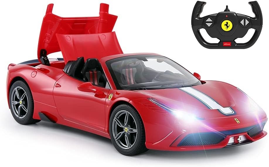 1:14 RC Car – Red 458 Special A Convertible Remote Control Toy Car