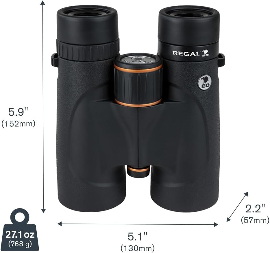 8x42 ED Waterproof HD Binoculars Long Range Birdwatching Outdoor Fog-Proof