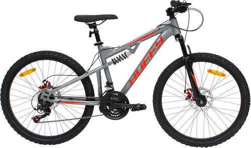 Full Suspension Youth Mountain Bike 21-Speed Disc Brakes 24" Wheels