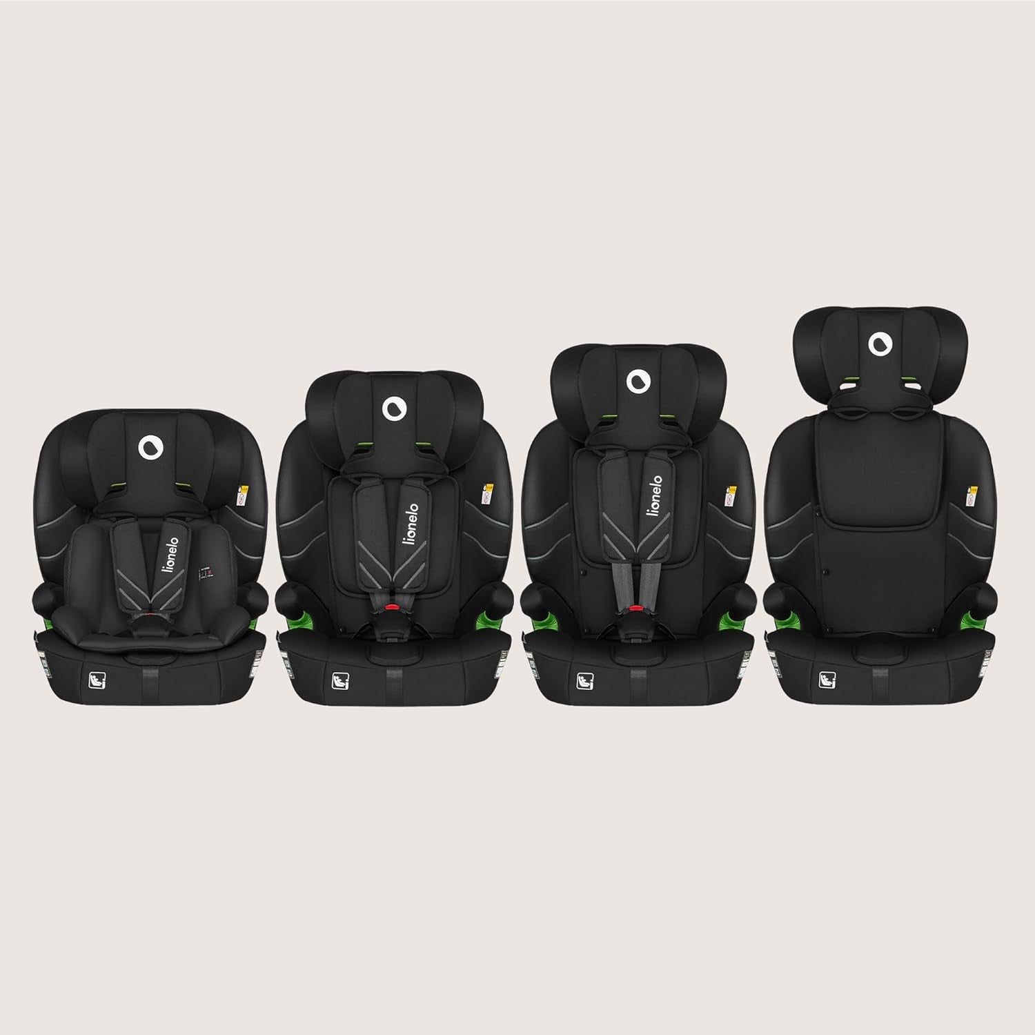 i-Size Car Seat 76–150cm ISOFIX R129 Booster Side Impact Adjustable