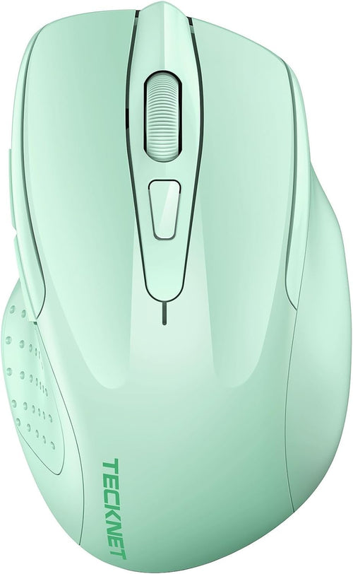 Silent Bluetooth Wireless Mouse 4800DPI Ergonomic Rechargeable Laptop PC