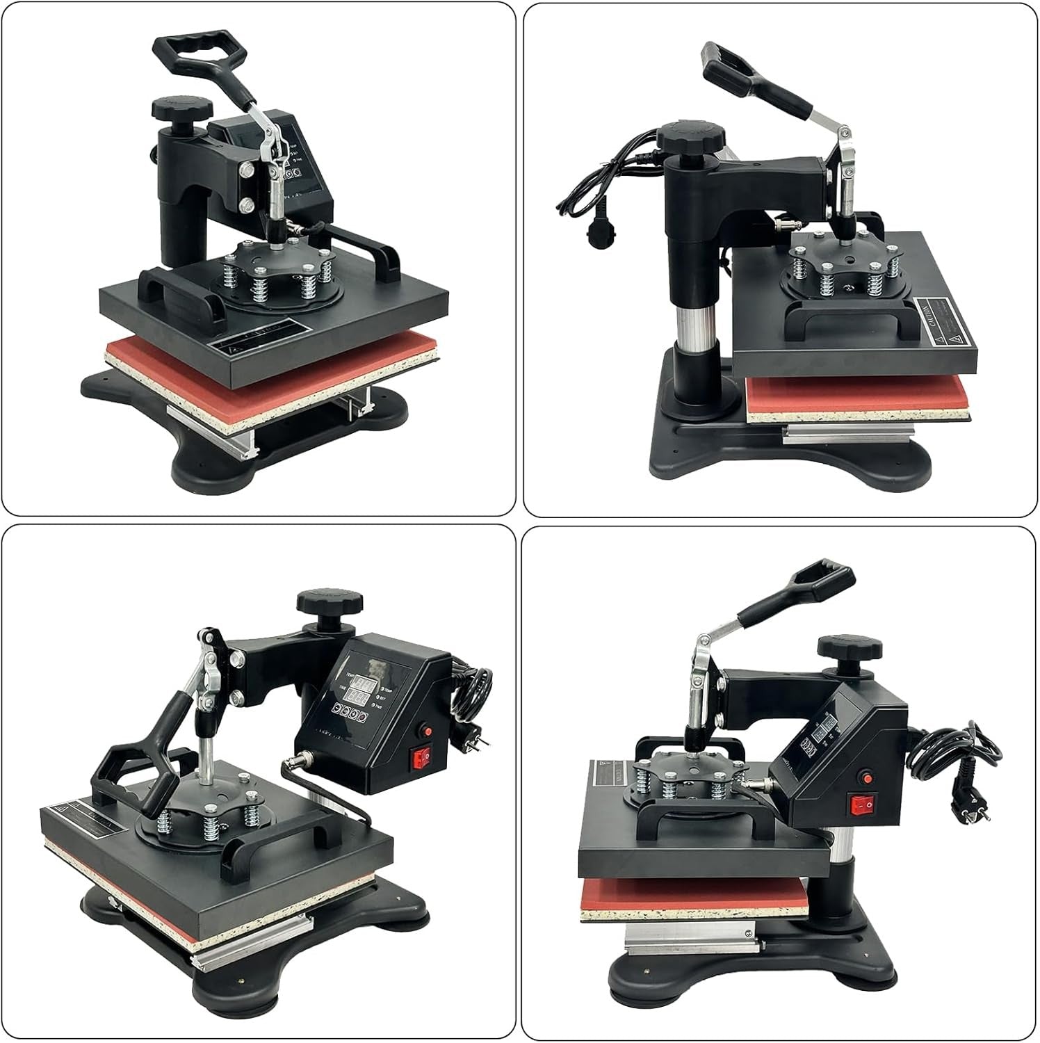 12x10 Heat Press Machine Swing Away Sublimation T-Shirt Transfer Press