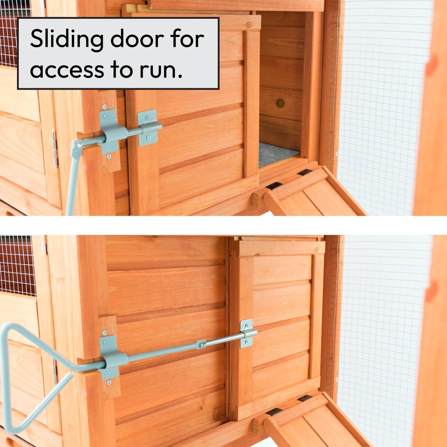 Extra Large Wooden Chicken Coop with Run 4 Birds