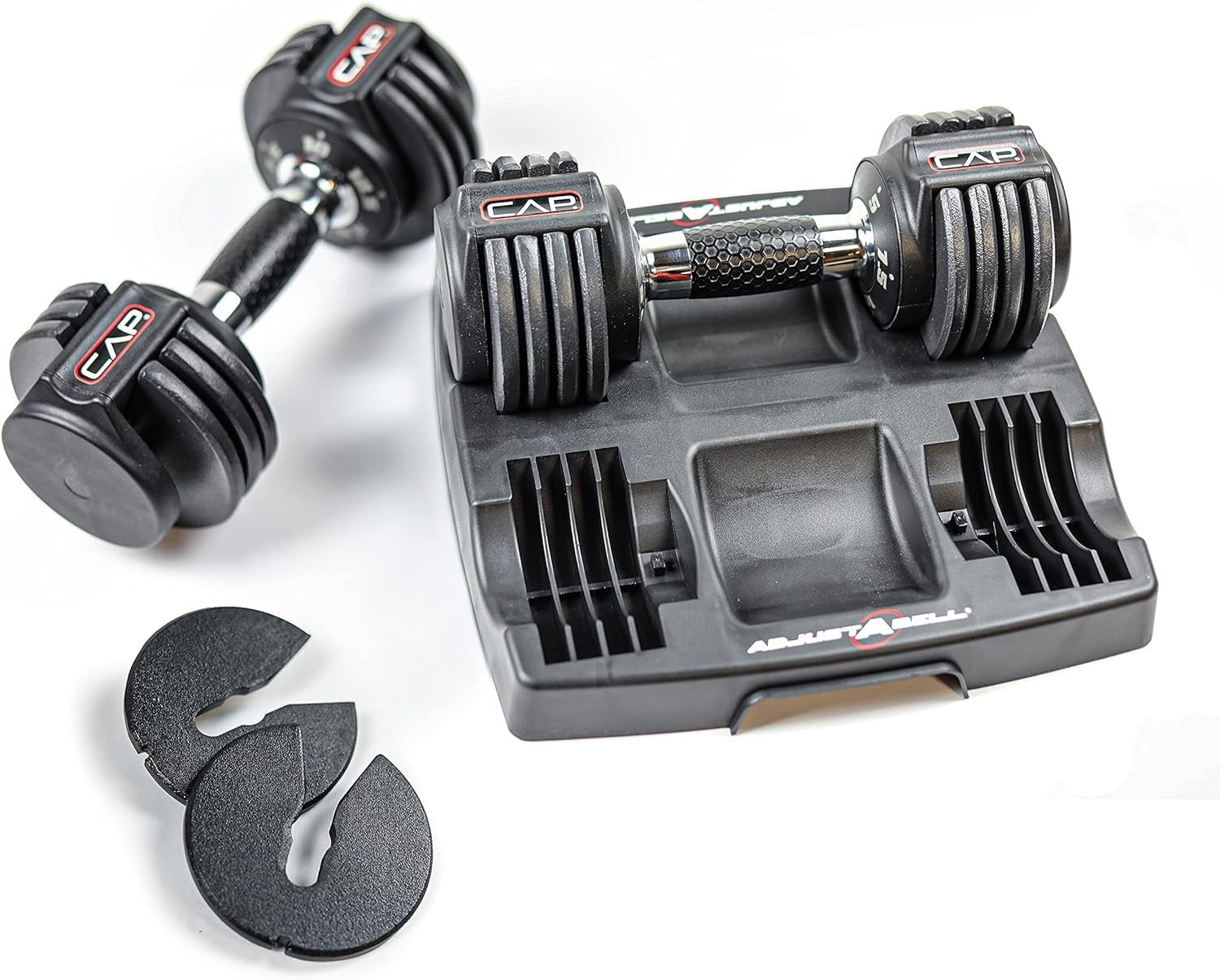 Adjustable Smart Dumbbell 2.5–12.5lb Quick Twist Space Saving Home Gym