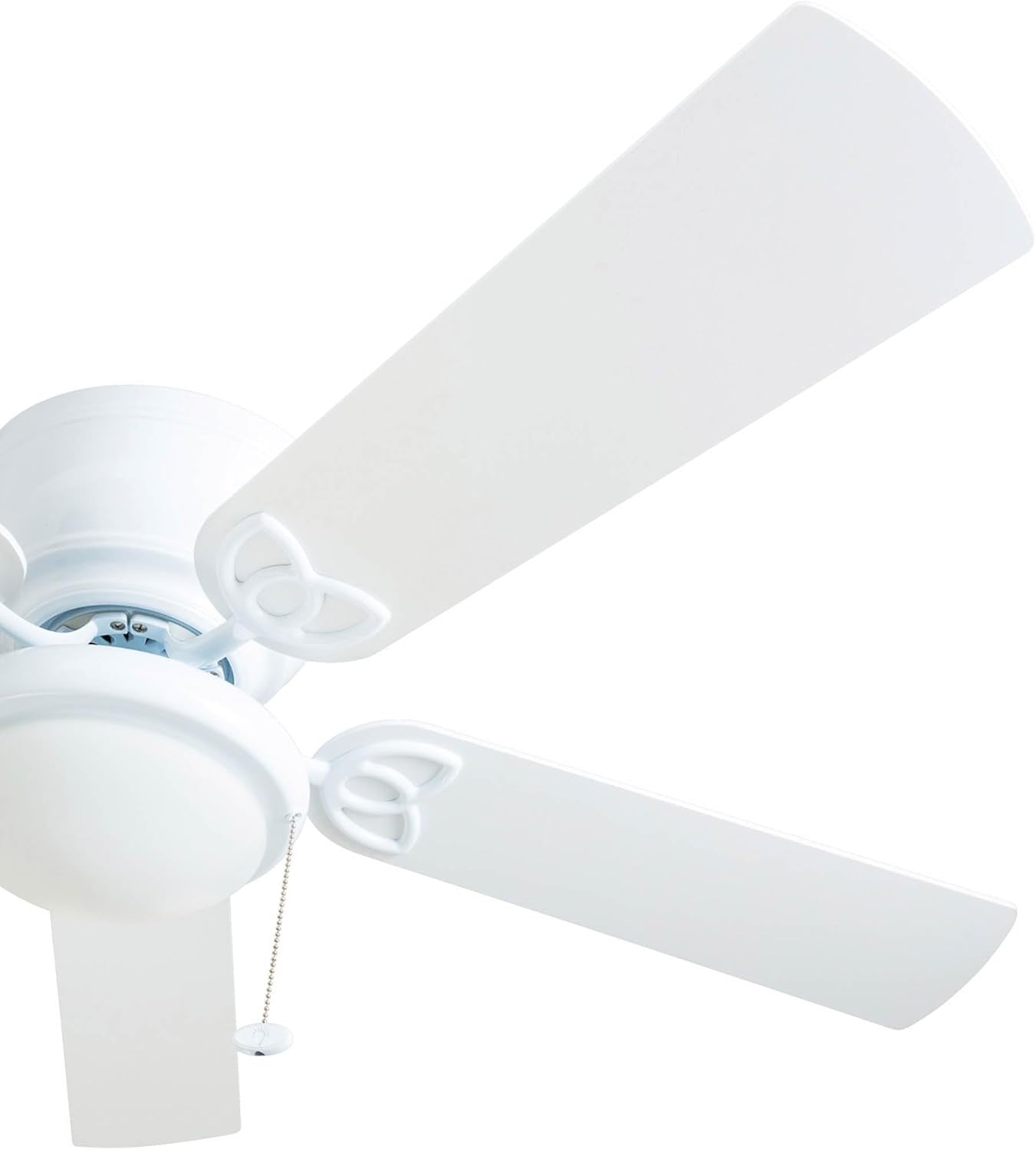 Prominence Home Benton 52" Ceiling Fan, 5 Blades, Remote, Quiet Motor, White