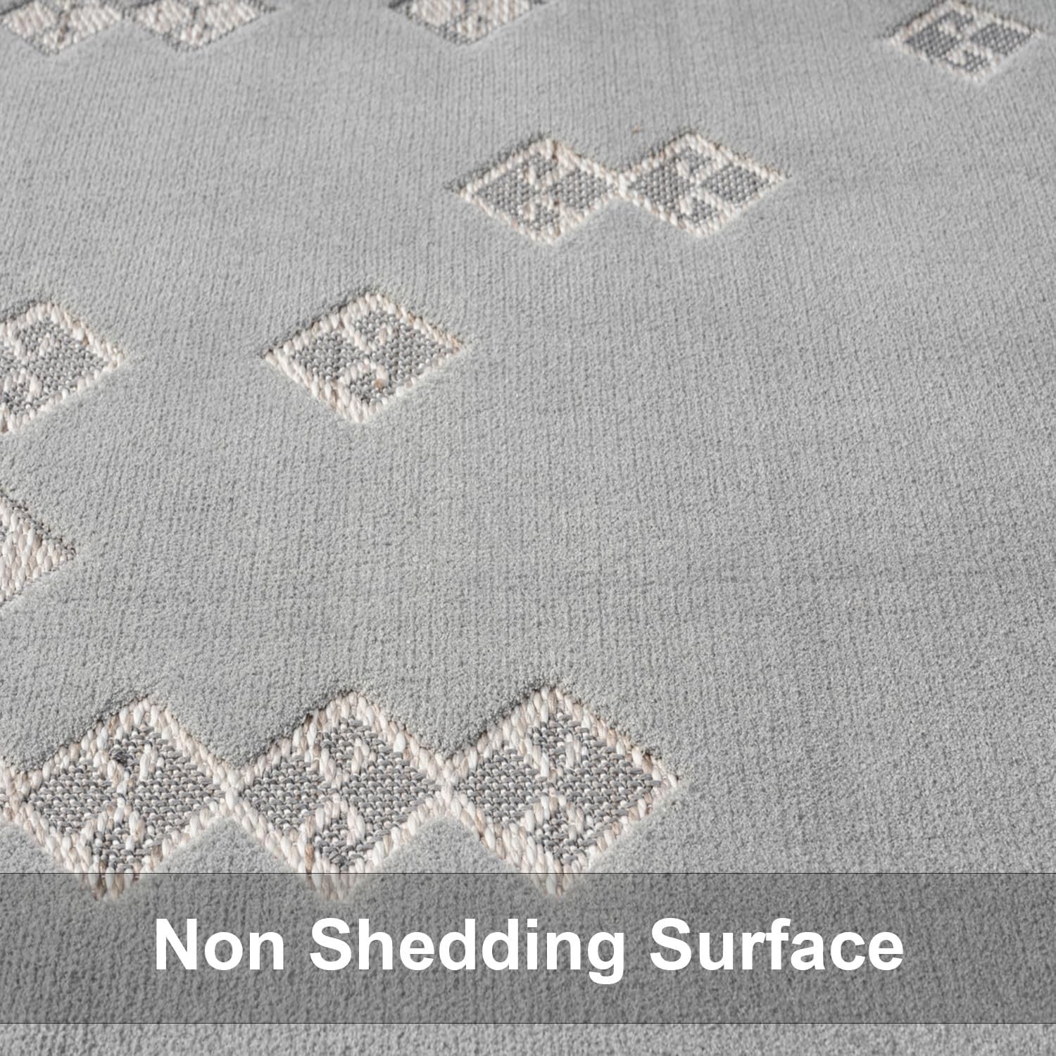 Washable Geometric Area Rug 120x170cm Anti Slip Soft Low Pile Living Room