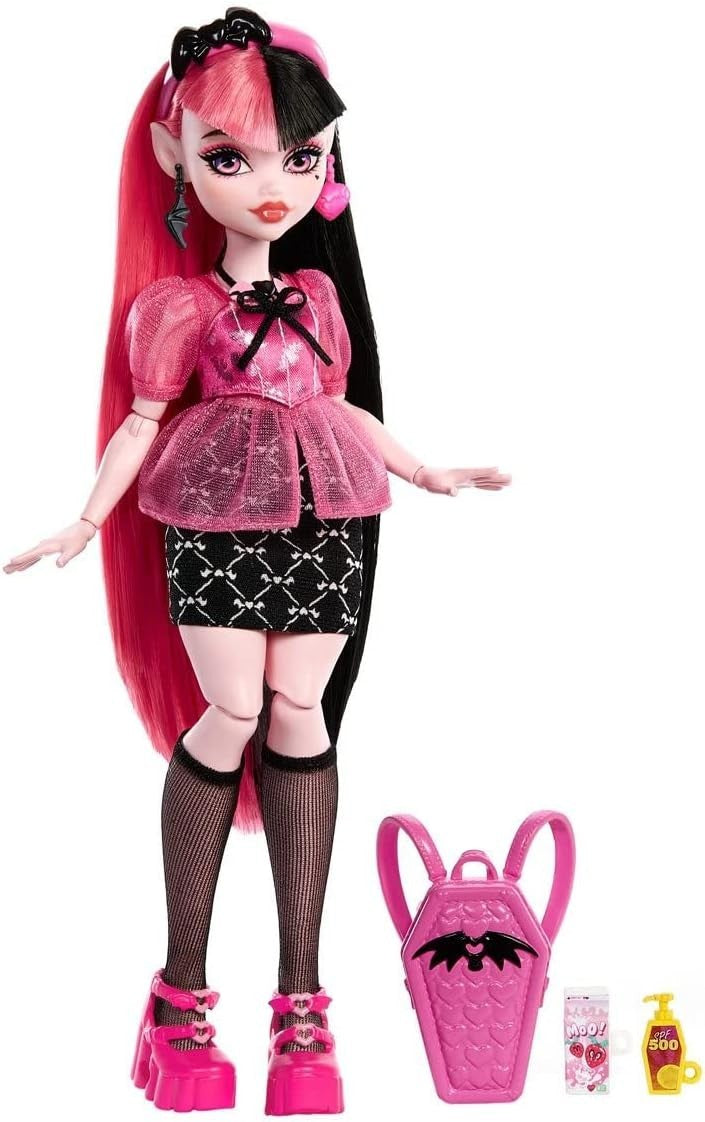 Day Out Fashion Doll Pink Outfit Articulated Accessories Handbag