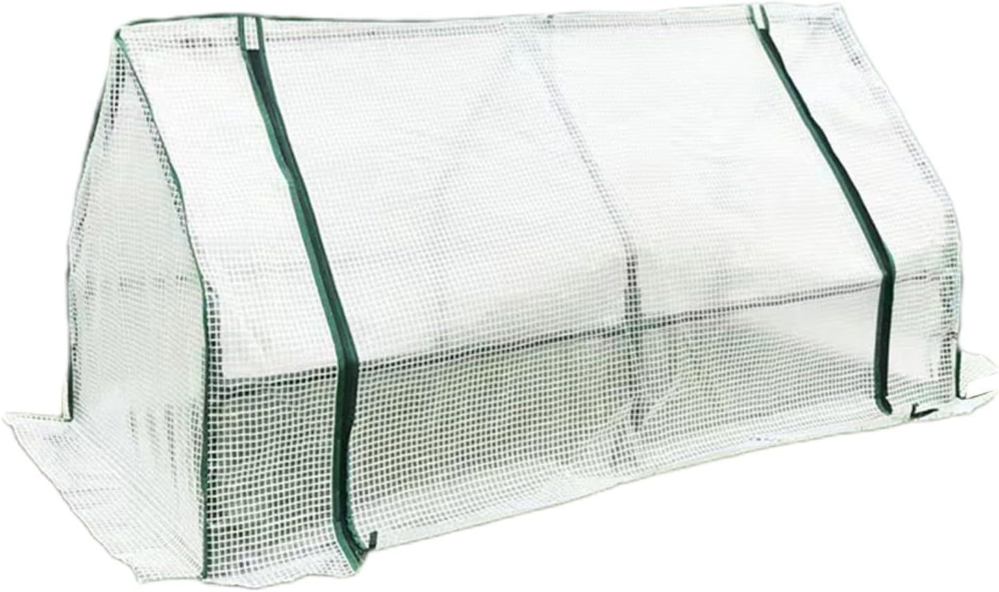 Small Garden Polytunnel Greenhouse Grow Tent with Mesh Cover 120x60x60cm