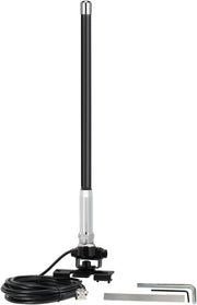 Dual Band VHF/UHF 35cm Mobile Ham Radio Antenna Vehicle Lip Mount