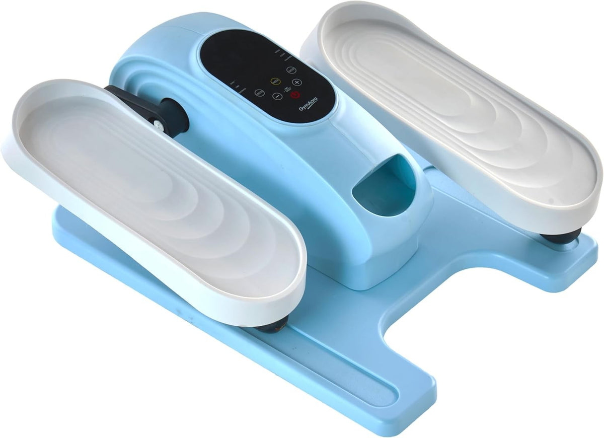 Under Desk Elliptical Pedal Exerciser Quiet Electric Seated Leg Trainer 12 Speed