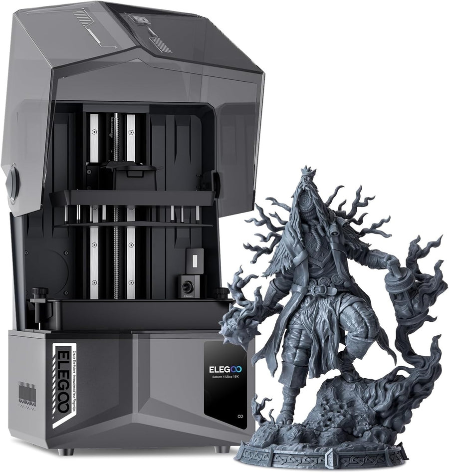 16K Resin 3D Printer 10'' LCD Heated Tank WiFi Fast MSLA