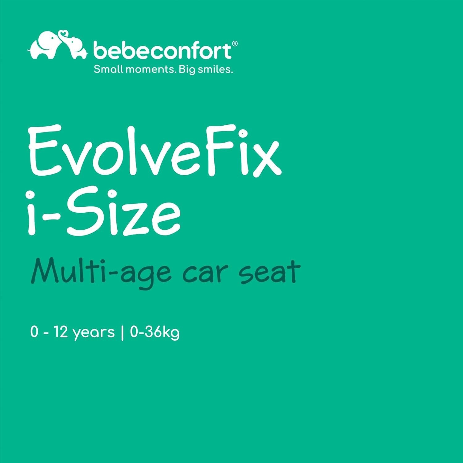 360 Swivel i-Size Car Seat ISOFIX 0–12 Years 40–150cm Rear & Forward