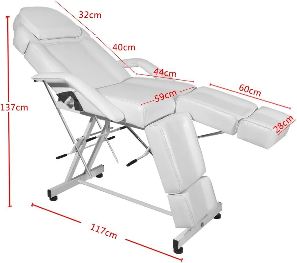 Portable Lightweight Massage Bed with Headrest Adjustable Therapy Table