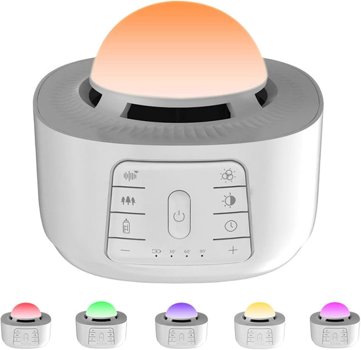 White Noise Machine for Sleep with Night Light & Travel Sound Therapy