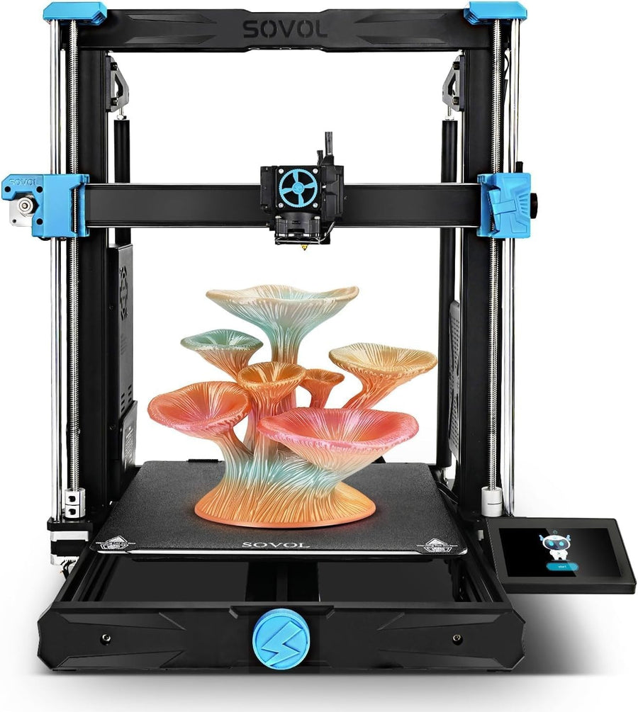 High Speed 3D Printer 500mm/s Auto Level Camera Large Build Direct Drive