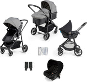 3 in 1 Travel System Pram Pushchair Car Seat Newborn to 3 Years