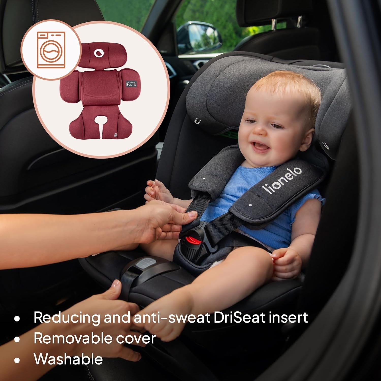 i-Size Rotating Car Seat 0–12 Years ISOFIX 360° Rear & Forward Facing