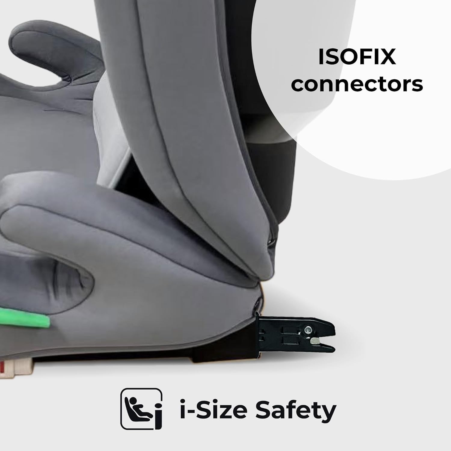 Highback Booster Car ISOFIX Group 2/3 i-Size 4–12Y Adjustable Headrest