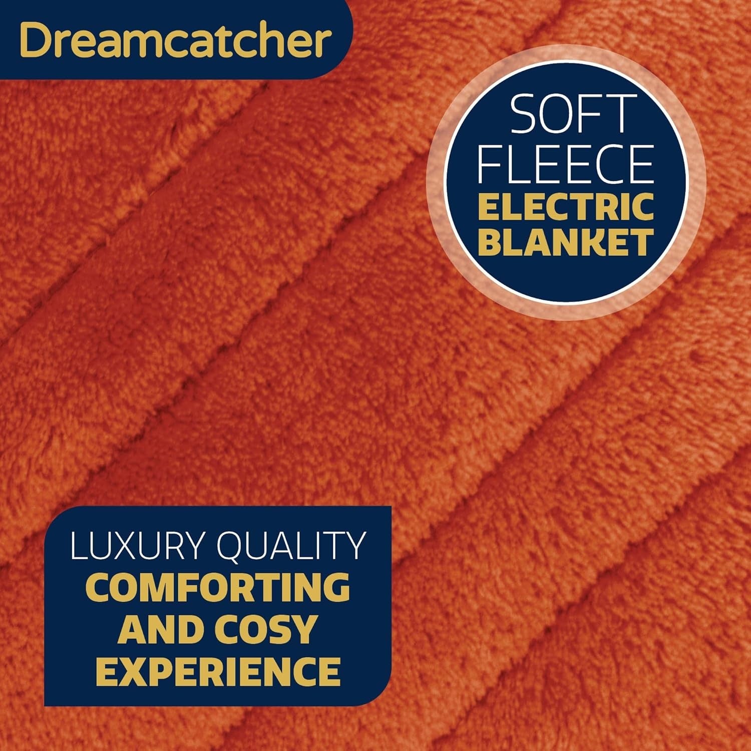 Electric Heated Throw Blanket 160x120cm Soft Fleece 9 Heat