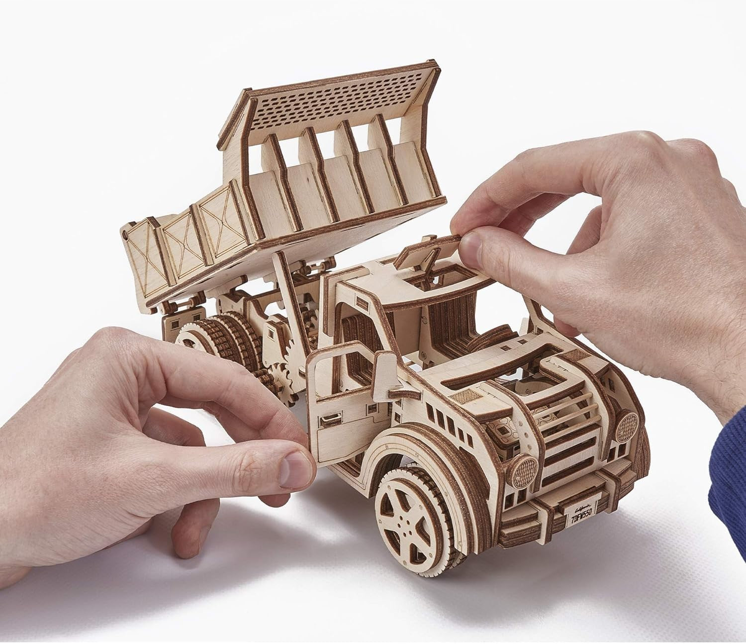 3D Wooden Truck Model Kit 215pc DIY Mechanical Vehicle Puzzle Gift