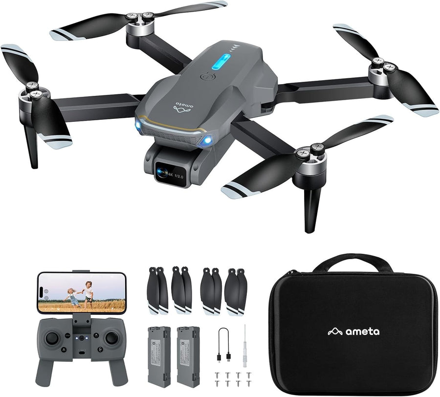 4K Drone with Camera Brushless Motor 36min Flight FPV Altitude Hold Toy