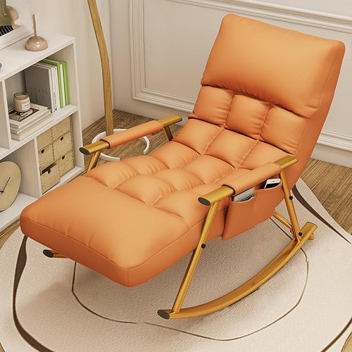 Ergonomic Reclining Rocking Chair for Adults – Comfy High Back Support
