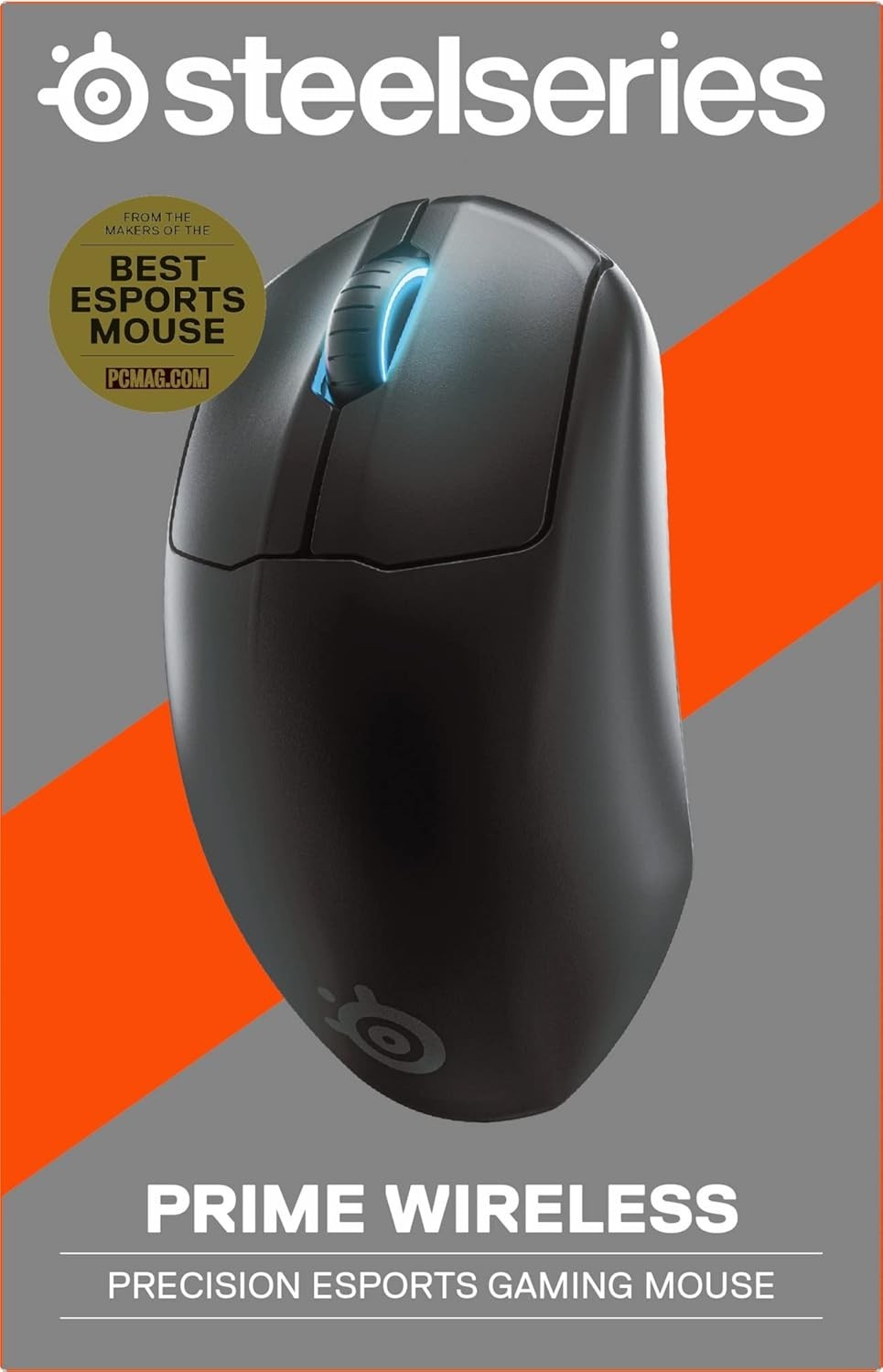 Esports Wireless Gaming Mouse 18K DPI 100Hr Battery Magnetic Switch