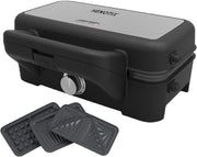 3-in-1 Waffle Sandwich Maker 1200W Non-Stick Removable Plates