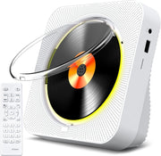 Desktop CD Player Bluetooth 5.1 FM Radio USB SD AUX Dual Speakers