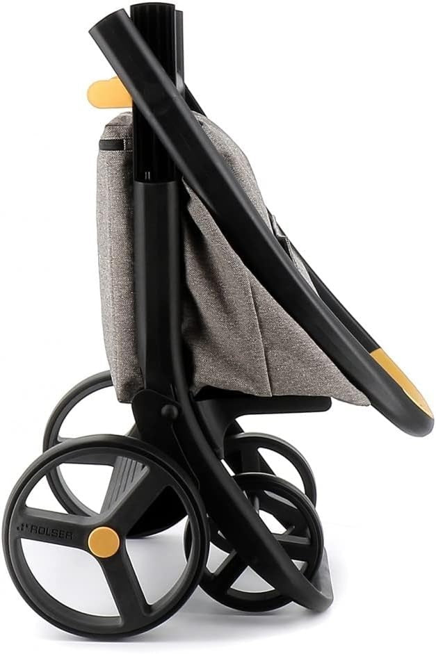 Foldable 4-Wheel Eco Shopping Trolley Granito Thermal Bag Durable