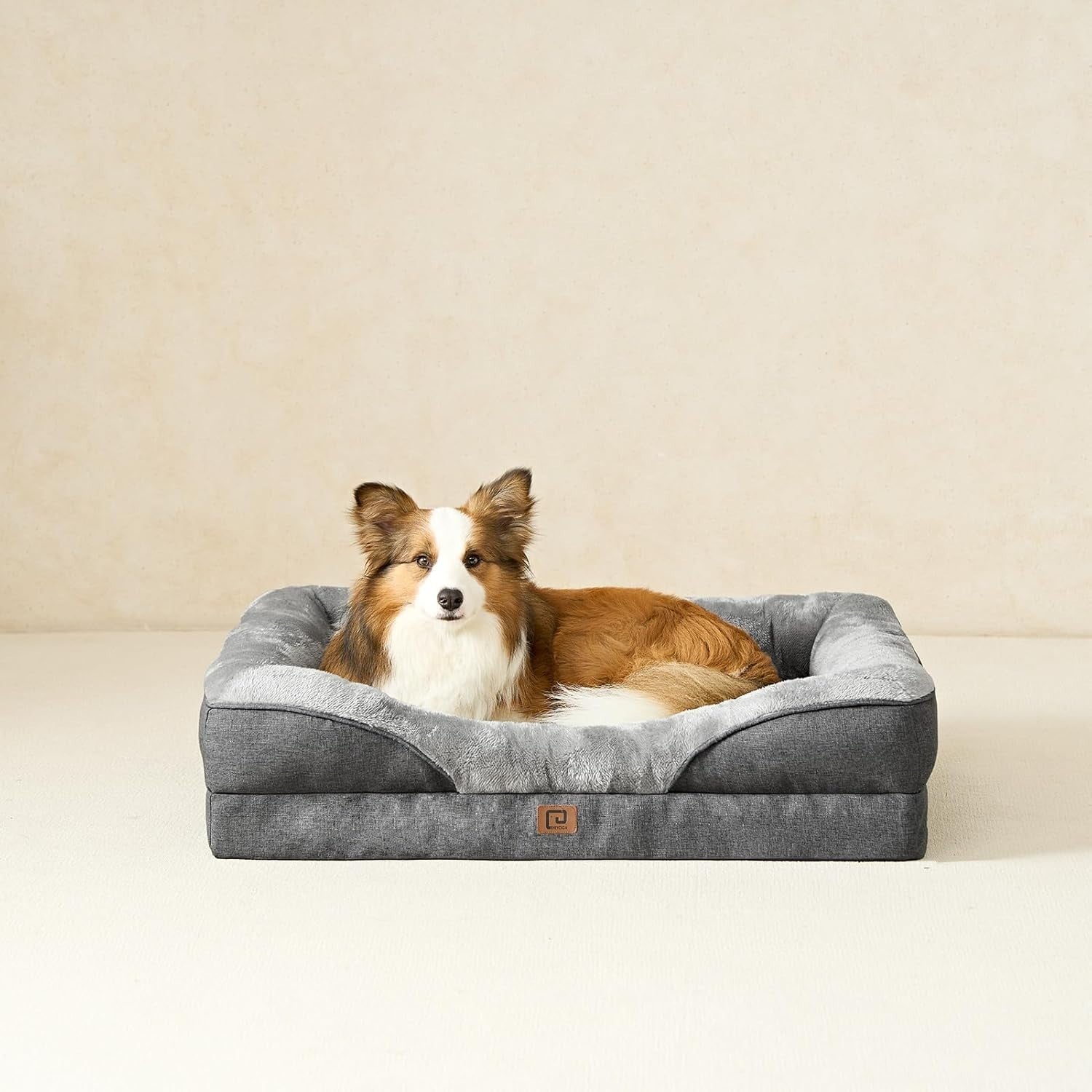 XL Memory Foam Orthopedic Dog Bed Waterproof Sofa 106x76x18cm